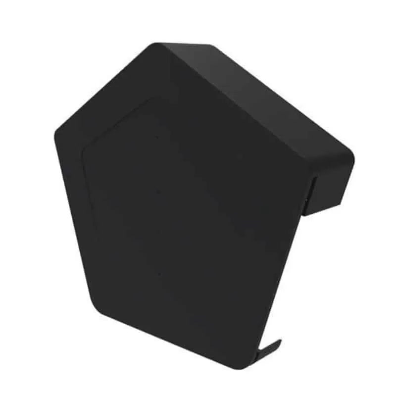 RIDGE CAP ANGLED BLACK
