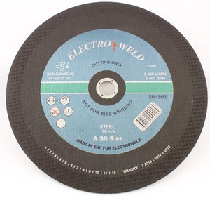 EWELD 12" X 20MM STEEL CUTTING DISC