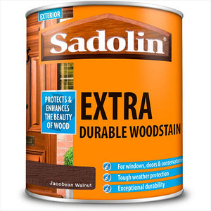 SADOLIN EXTRA WOODSTAIN 1LT JAC WALNUT
