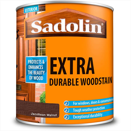 SADOLIN EXTRA WOODSTAIN 1LT JAC WALNUT