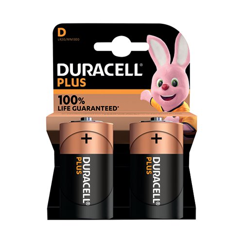 POWERLINE DURACELL D LR20 BATTERIES
