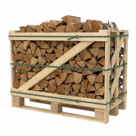 ZERO BIRCH KILN DRIED ECON CRATE  0.6M3