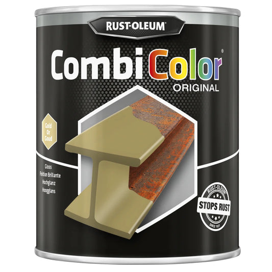 DYCON COMBI COLOUR METAL PAINT GOLD 250ML