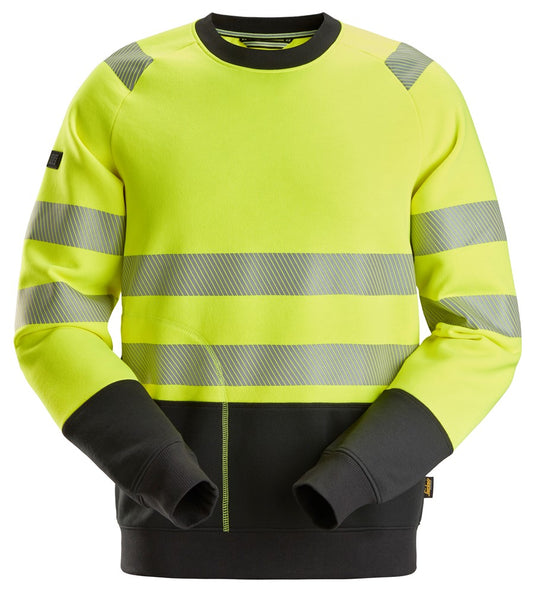SNICKERS HIGH VIS SWEATSHIRT S