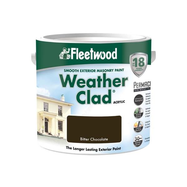 FLEETWOOD WEATHERCLAD Bitter choc  2.5 ltr