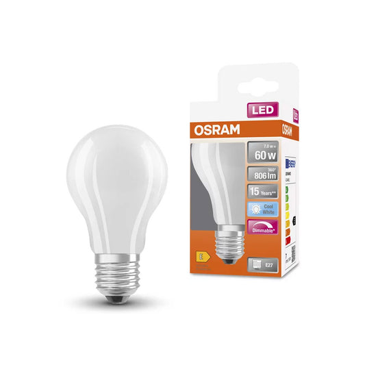 PLINE OSRAM LED E27 LED BULB 60W DIMMABLE