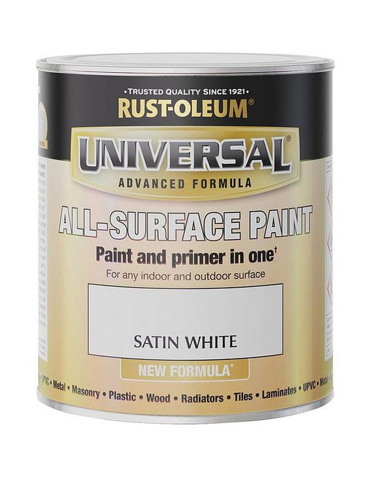 DYCON UNIVERSAL PAINT 750ML SATIN WHITE