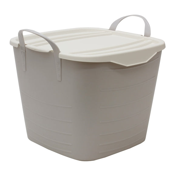 JVL 25L STORAGE BOX GREY