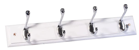 4 HOOK CHROME WHITE