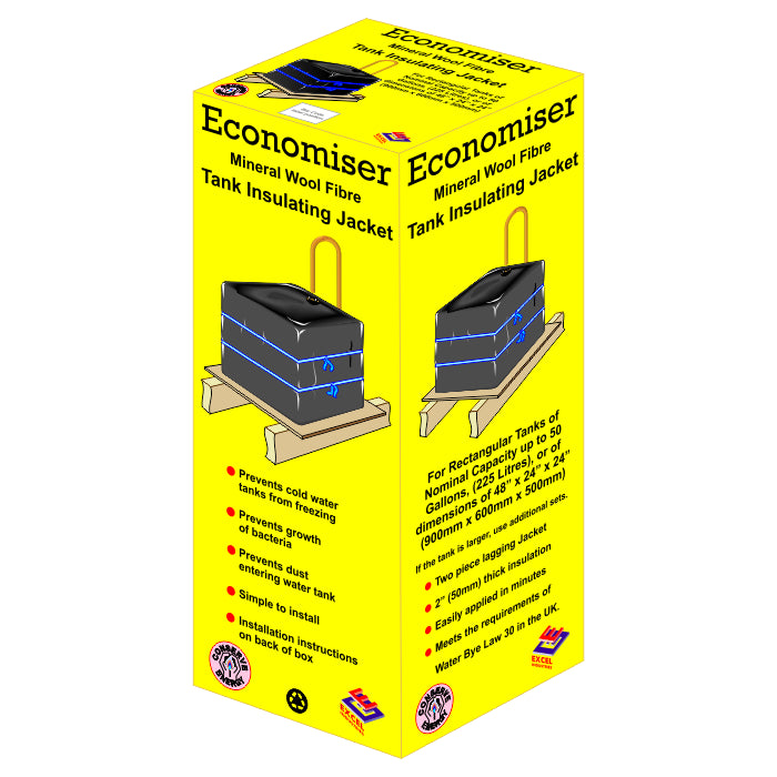 ECONOMISER RECT TANK JACKET 50 GALLON
