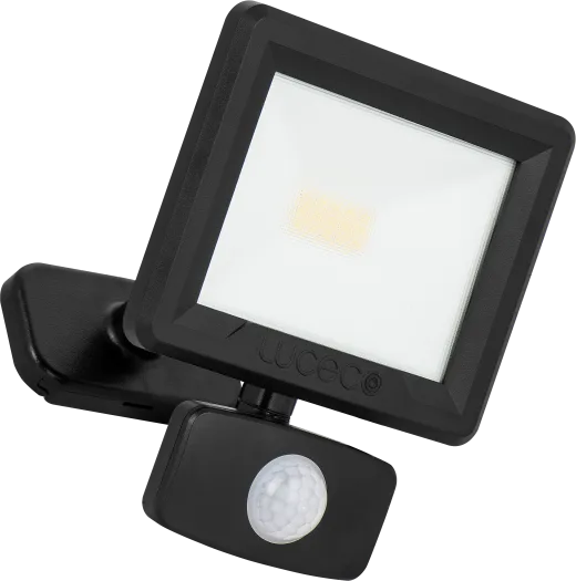 LUCECO ESSENCE 10W PIR FLOODLIGHT + B JOINT