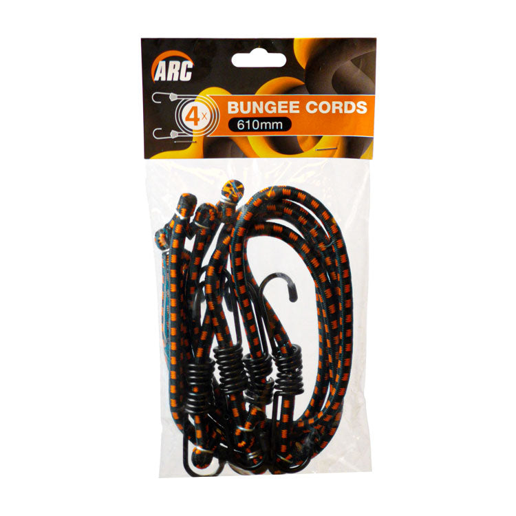 ARC BUNGEE CORD 4PK 24