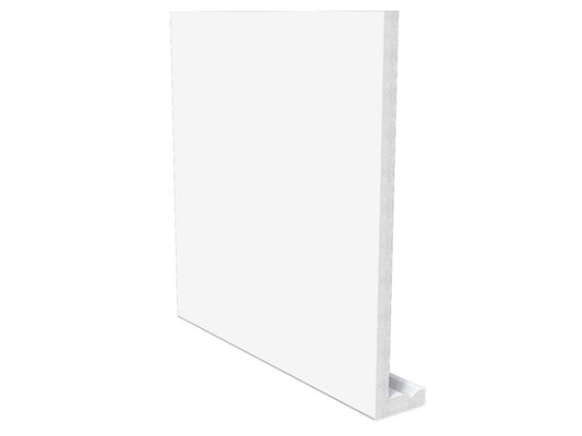 JGK SQ EDGED FASCIA 9MM L STYLE 300MM WHITE