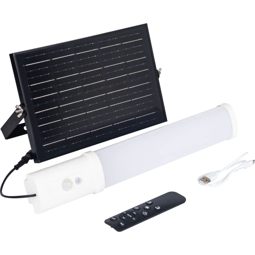 LUCECO 7W 1000LM SOLAR SHED LIGHT IP54