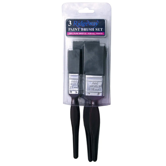 FWOOD RIDGEWAY 3 PCE PAINT BRUSH SET