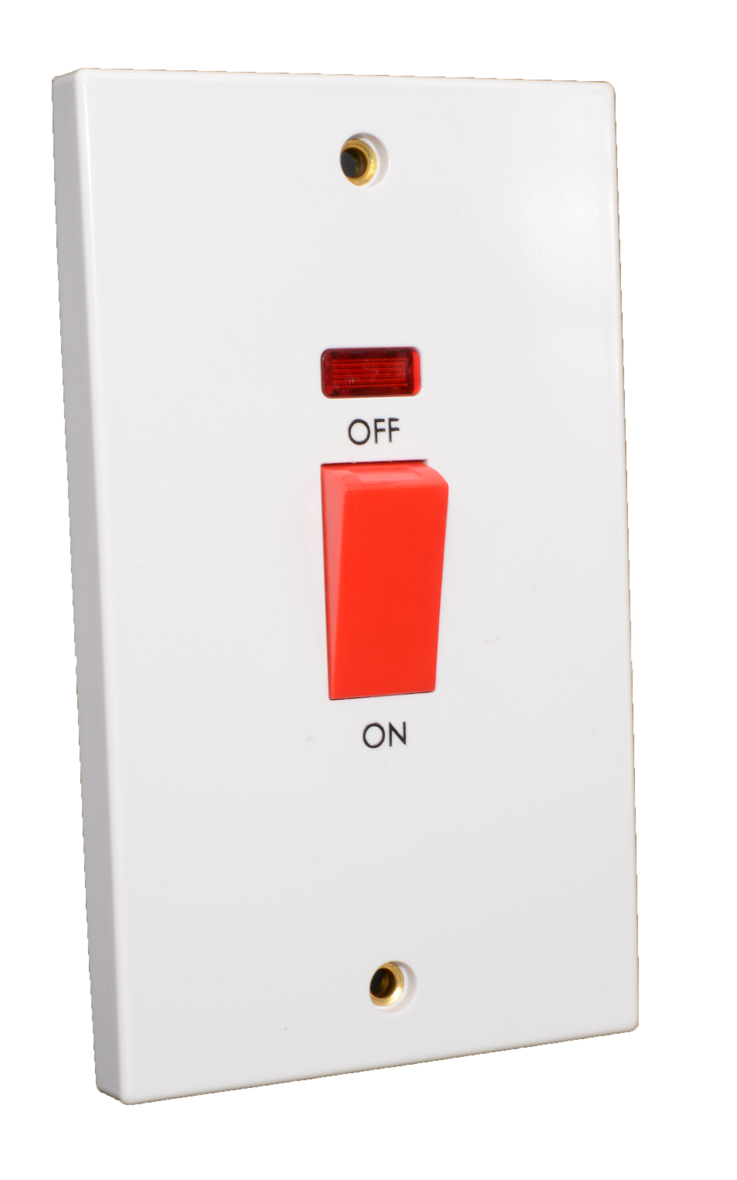 CORRY DBL COOKER SWITCH & NEON 45AMP