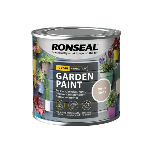 RONSEAL GARDEN PAINT WARM STONE 250ml