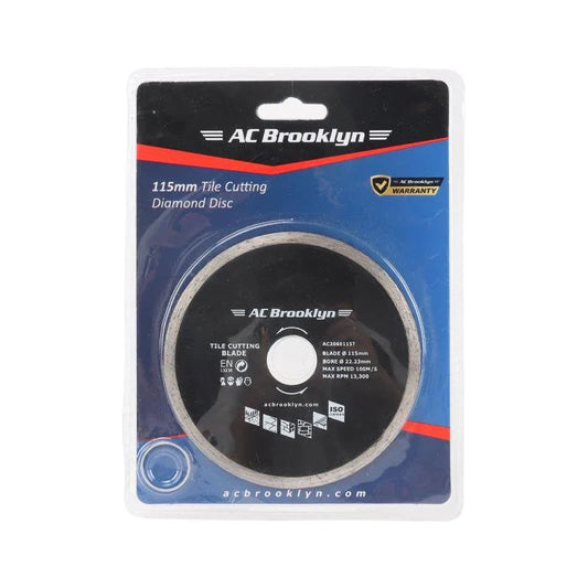 AC BROKLYN 115MM TILE CUTTING DIAMOND DISC
