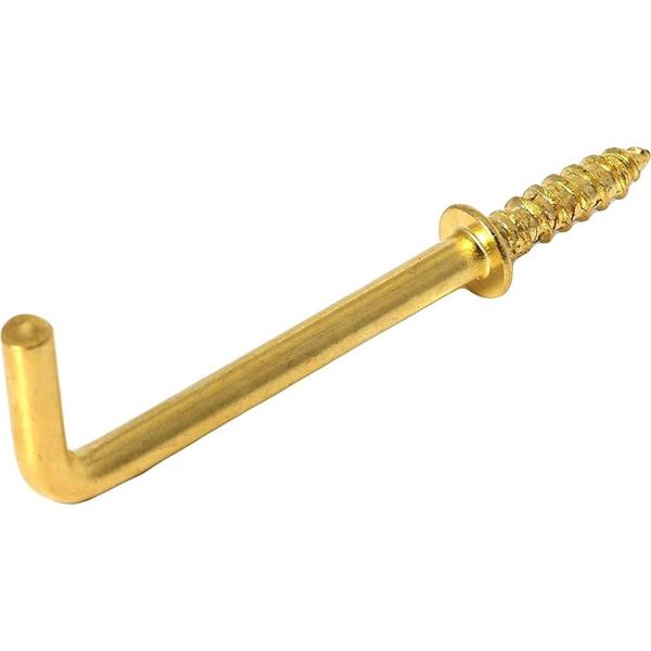 CORRY 1 1/2" DRESSER HOOK BRASS