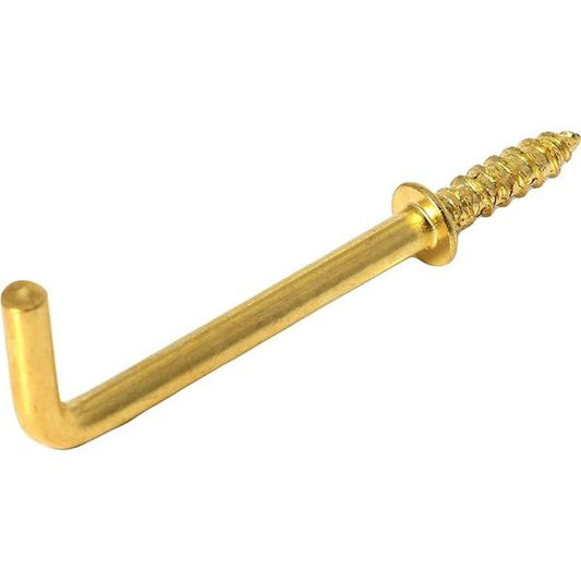 CORRY 1 1/2" DRESSER HOOK BRASS