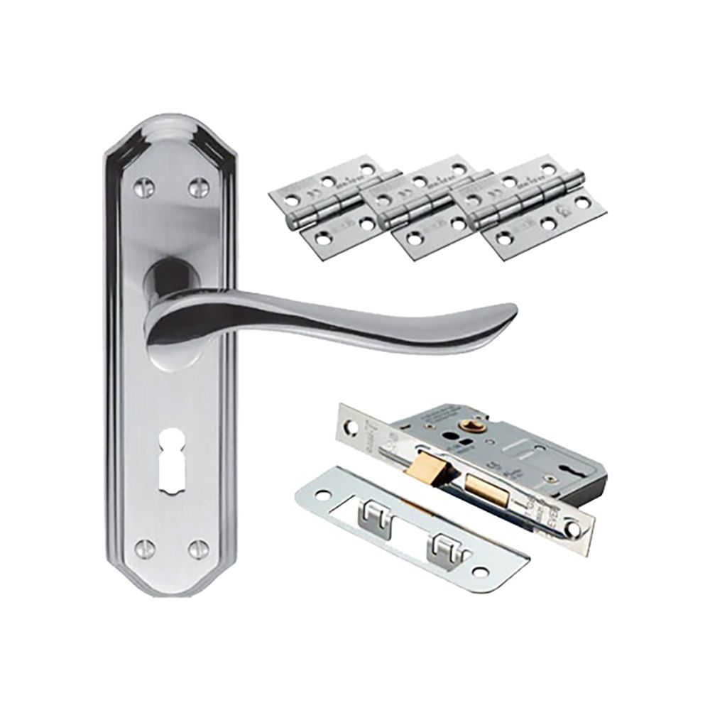 L&H GRANTHAM LEVER ON PLATE DOORPACK SC