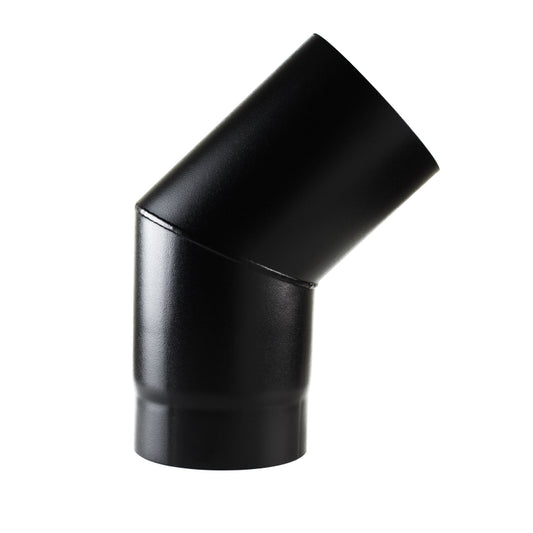 MIFLUE 125MMX45DEG BEND MATT BLACK