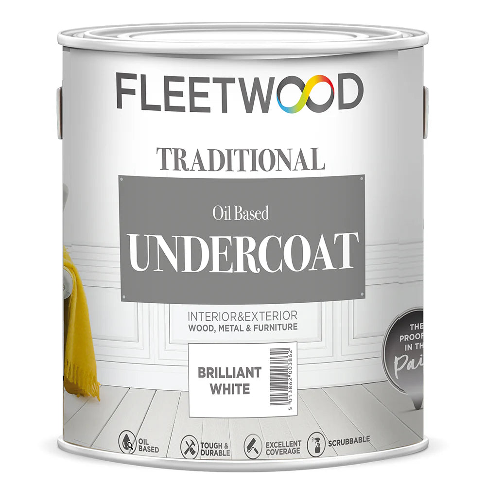 FLEETWOOD UNDERCOAT WHITE 2.5LT