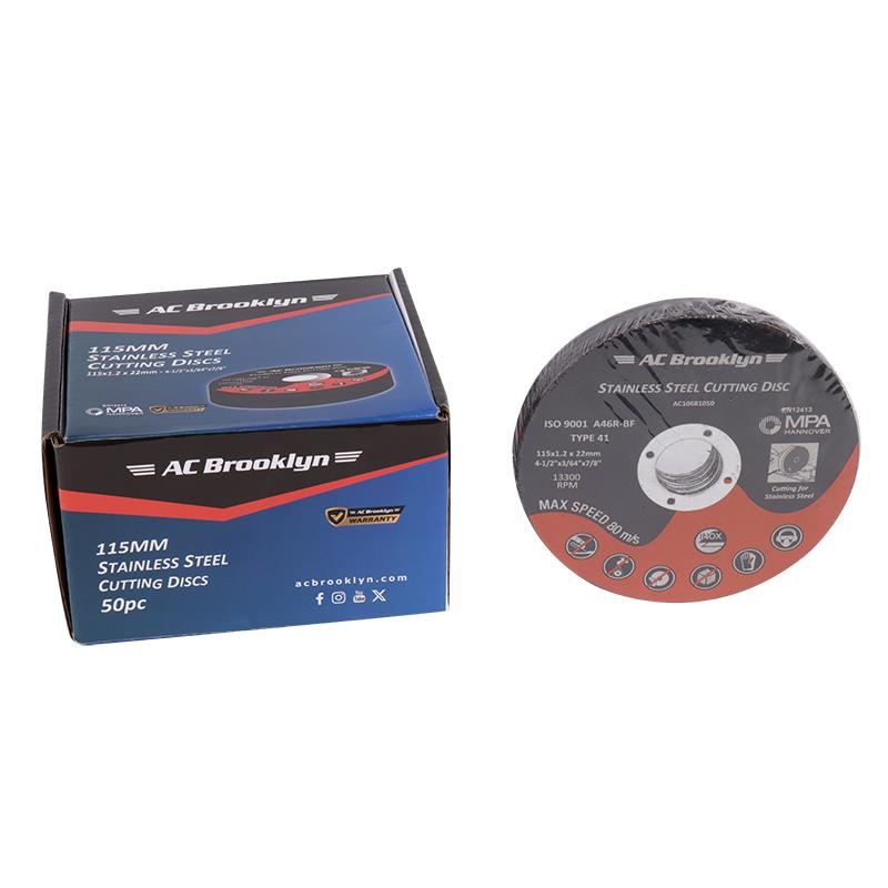 AC BROOKLYN 115MM SS CUTTING DISC