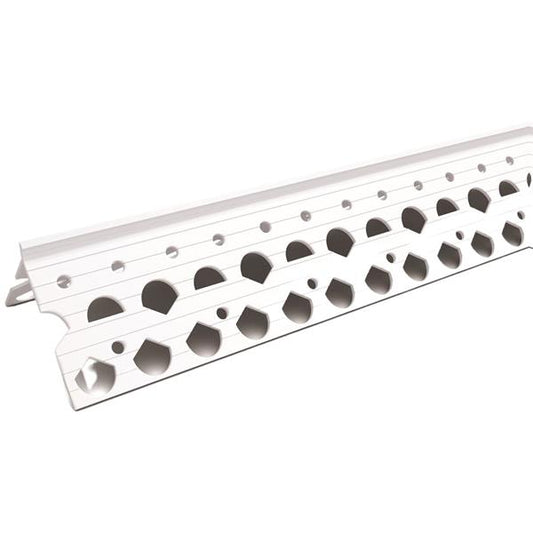 AB15 PVC PLASTIC ANGLE BEAD 3MTR