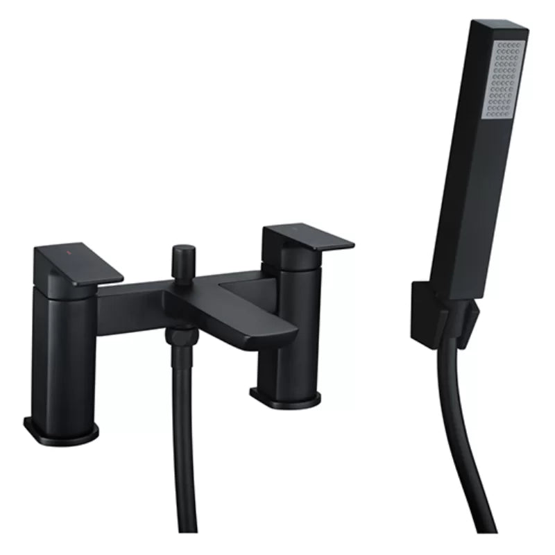 SWANSEA BATH SHOWER MIXER BLACK