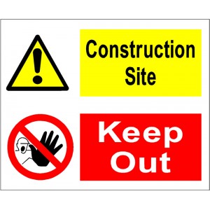 MAC SIGN CONSTRUCTION SITE KEEP OUT