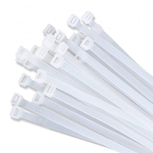 ARC CABLE TIES 380mm x 7.6mm  CLEAR