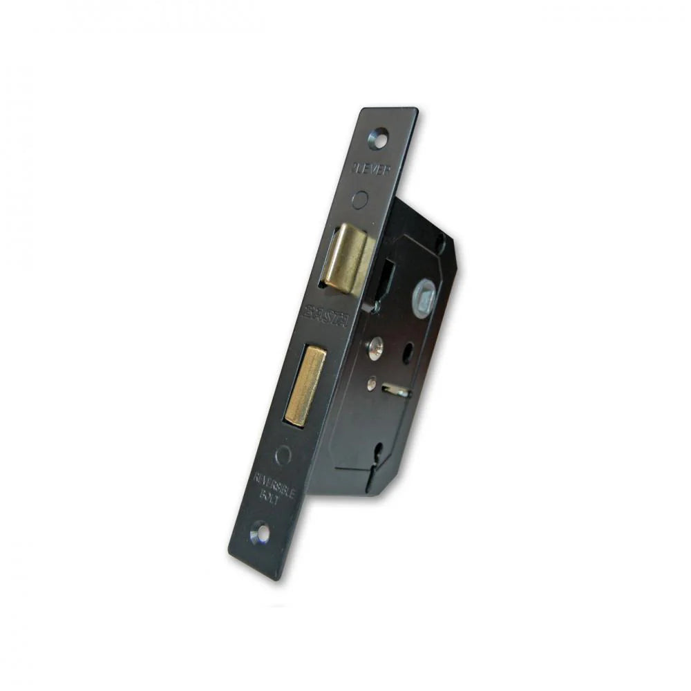 L&H 2 LEVER SASHLOCK ECONOMY BLACK