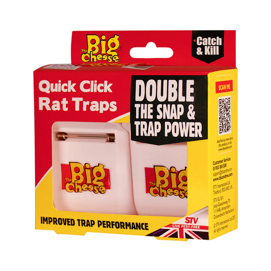 BIG CHEESE QUICK CLICK RAT TRAP