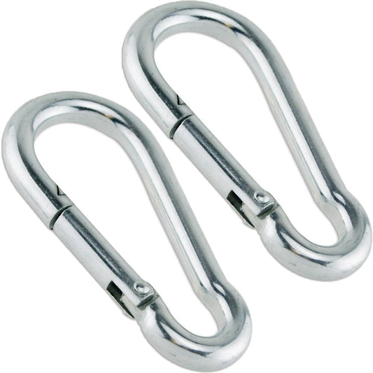 CARBINE HOOK 8MM (2 PK)