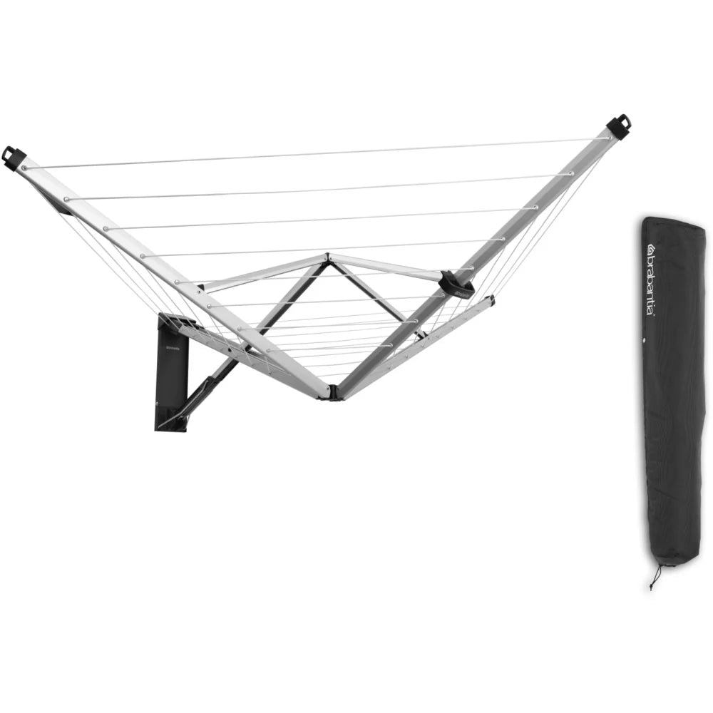 BRABANTA WALLFIX CLOTHES LINE 24M + COVER