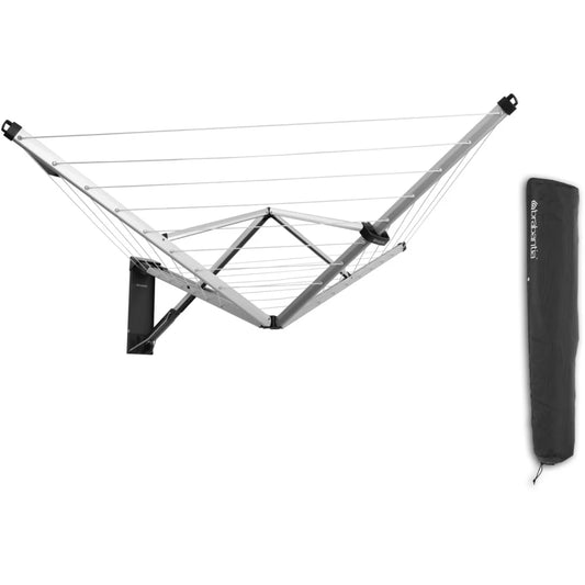 BRABANTA WALLFIX CLOTHES LINE 24M + COVER