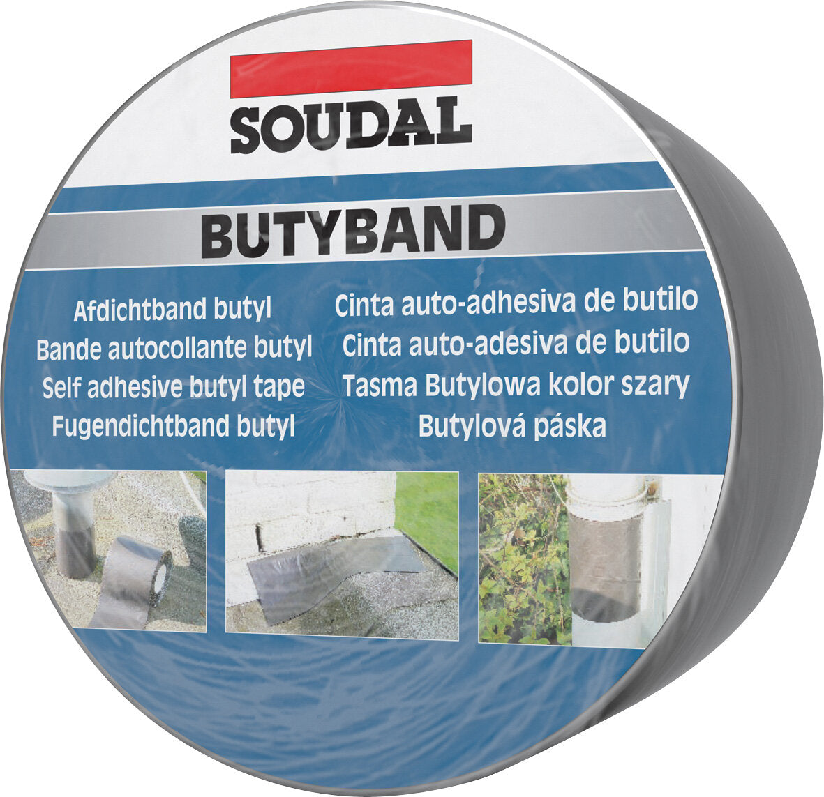 SOUDAL BUTYBAND PLOMB 15CM X 10M