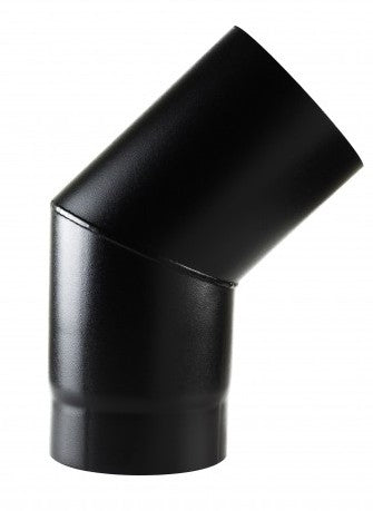 MIFLUE 150MMX45DEG BEND MATT BLACK