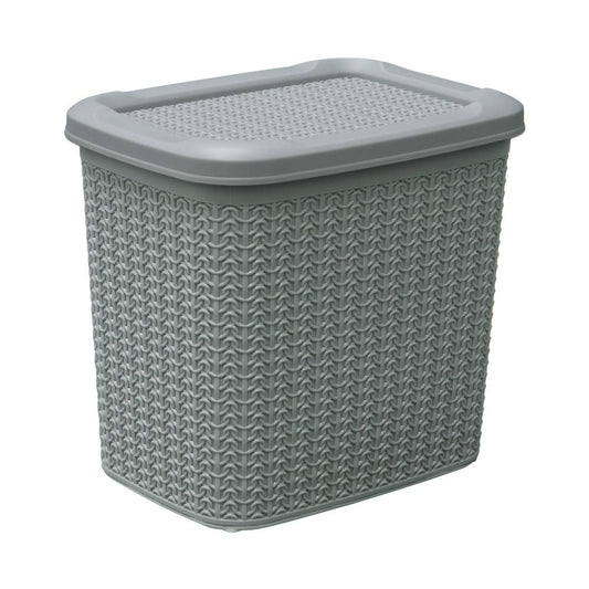 JVL Loop 10L Storage Box  Grey
