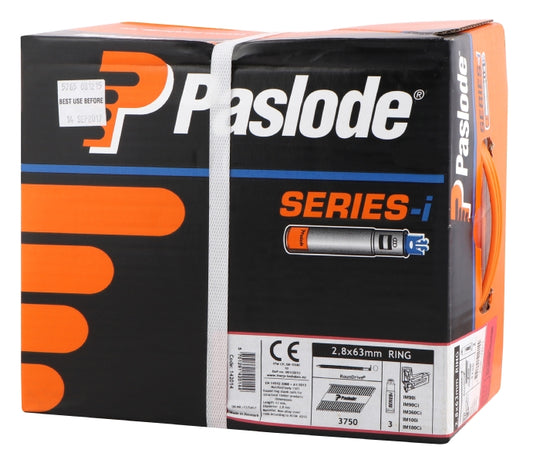TUCKS PASLODE 63x3.1 RING GALV PLUS NAILS2200
