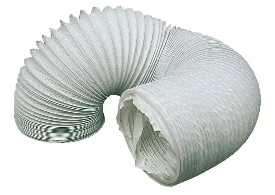 ICON WHITE FLEXI HOSE 4" X 3M