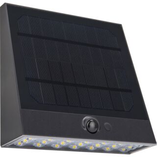 LUCECO STEALTH SOLAR WALL LIGHT 7W 1000LM