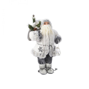 90CM GREY SANTA + Snowflake