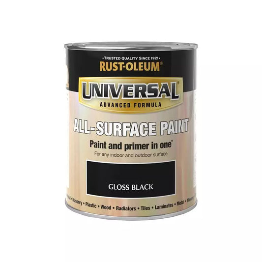 DYCON UNIVERSAL PAINT 750ML GLOSS BLACK