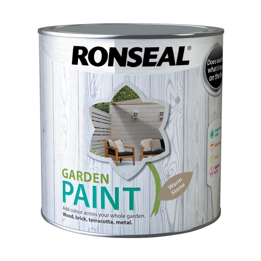 RONSEAL GARDEN PAINT Warm Stone2.5ltr