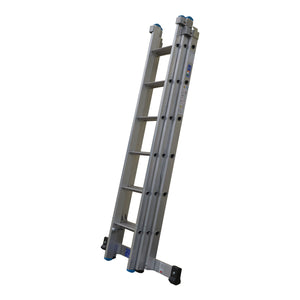 STRAD AL EXT LADDER 3.50M - 20FT - 3 PART