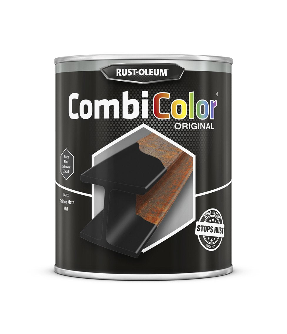 DYCON COMBI COLOUR METAL PAINT BLK 750ML