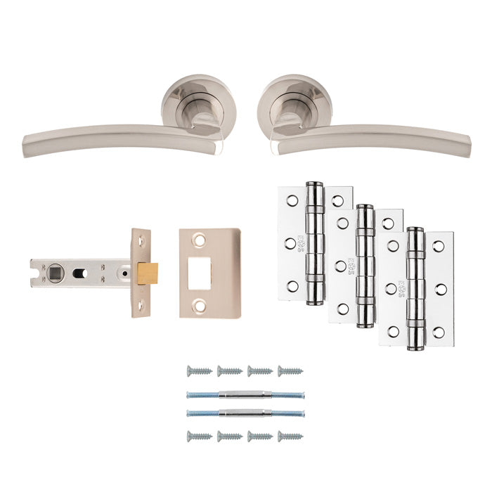 L&H ULTIMATE MONACO SN LATCH DOOR PK SAT NIC
