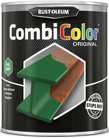 DYCON COMBI COLOUR METAL PAINT MOSS GREEN 2.5